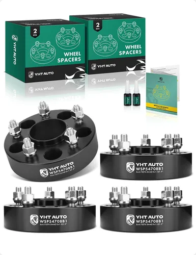 Vista 19 de YHTAUTO 5x4.75 Separadores de rueda con buje céntrico de 1 pulgada, compatible con 1979-2019 Chevy Corvette Camaro S10 Blazer y Cadillac XLR
