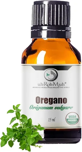 Vista 10 de Aceite esencial de orégano orgánico – 100% puro destilado al vapor Origanum vulgare de España Aceite de aromaterapia natural para difusor, piel