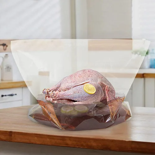 Vista 2 de ECOOPTS - Bolsa de salmuera de pavo de 3 unidades 26 x 22 pulgadas extra grande Bolsa de salmuera gruesa con capacidad para hasta 35 libras