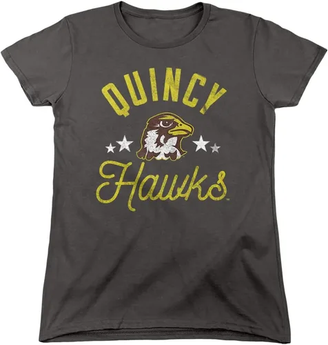 Vista 360 de LOGOVISION Colección oficial de camisetas para mujer con diseño de mascota universitaria