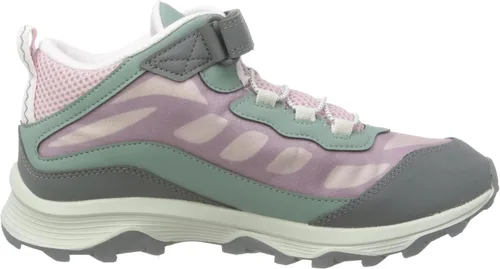 Vista 6 de Merrell Botas de senderismo unisex Moab Speed Mid AC impermeables (niños pequeñosniños grandes)