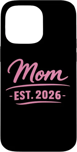 Vista 21 de Mom Est 2026 New Mother Parent New Born Child Parenthood Case for iPhone 17