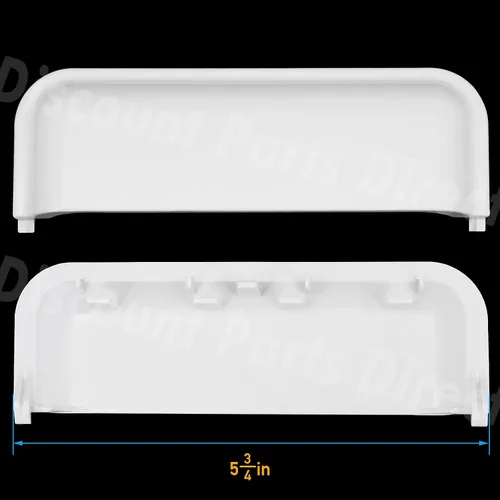 Vista 5 de W10861225 Reemplazo de manija de puerta de secadora para secador de electrodomésticos Whirlpool Amana Crosley Kenmore Roper, reemplaza AP5999398