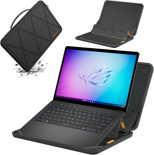 Vista 13 de Smatree MS75T Hard EVA Case with Stand for 15.3 inch Lenovo Yoga Slim 7i MS - Negro