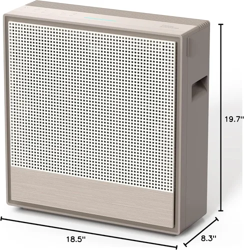 Vista 9 de COWAY Airmega 250 - Purificadores de aire para habitaciones grandes del hogar, hasta 1860 pies cuadrados, prefiltro lavable y filtro HEPA para humo