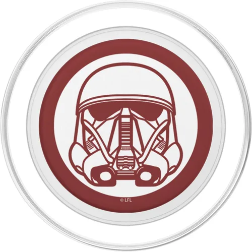 Vista 2 de Star Wars Máscara de Stormtrooper roja y blanca para iPhone