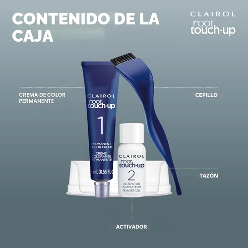 Vista 11 de Clairol Root Touch-Up de Nice'n Easy Tinte Permanente para el Cabello, 10 Rubio Extra Claro, Paquete de 1 Clairol Root Touch Up - Tinte permanente
