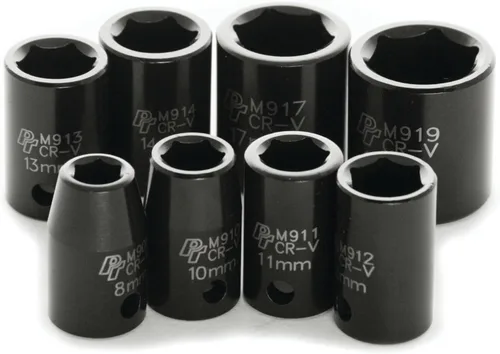 Vista 14 de Performance Tool M590DB - Enchufe de impacto de pared profunda SAE de 11 pieza de 1/2 pulgada