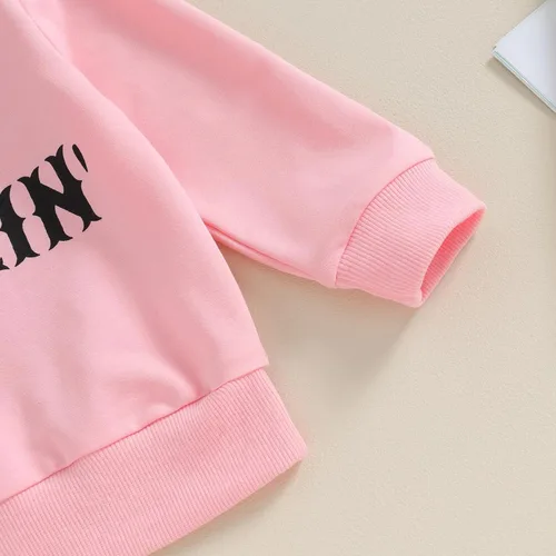 Vista 5 de Conjunto de 3 piezas con estampado de Darlin para bebé y niña pequeña