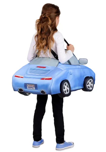 Vista 2 de Disfraz Infantil de Sally Ride-In de Pixar Cars para Niñas Multicolor
