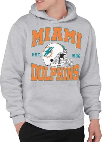 Vista 6 de Junk Food NFL Sudadera con Capucha Pullover Signature unisex para adultos. Ajuste Unisex Relajado.