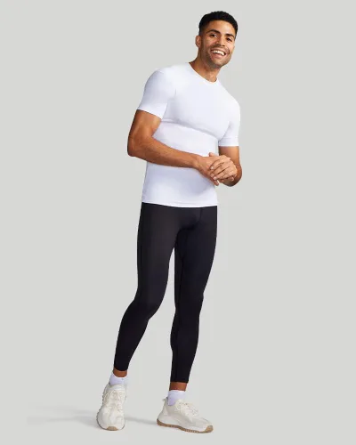 Vista 15 de Tommie Copper Camiseta de compresión con corrector de postura para hombre, con protección solar UPF 50