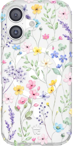 Vista 811 de VELVET CAVIAR Funda para iPhone 15, compatible con MagSafe, probada contra caídas de 10 pies, fundas protectoras de diseño, leopardo color rosa