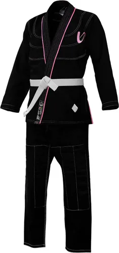 Vista 2 de Ultimate - Kimono de Jiu Jitsu brasileño esencial para mujer, uniforme BJJ Gi - Edición especial para mujeres - niños y adultos
