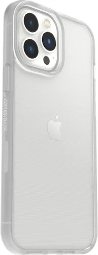 Vista 4 de OtterBox serie Prefix - Funda para iPhone 13 Pro Max y iPhone 12 Pro Max, transparente, ultradelgada, apta para bolsillo, con bordes elevados