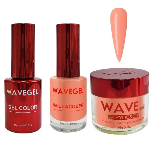 Vista 59 de WAVEGEL - Juego de gel de remojo, laca de uñas y polvo acrílico y polvo de inmersión a juego - Colección Queen - #001 Negro sedoso