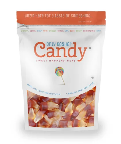 Vista 6 de Only Kosher Candy - Dulces de Gomita a Granel Sabor Cerezas Gemelas, Certificado Kosher, Paquete de 2 Libras