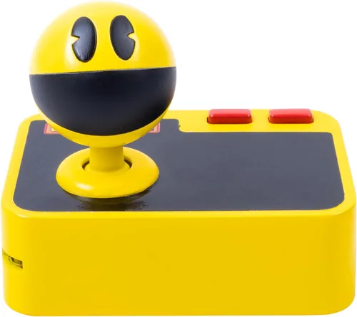 Vista 9 de Fizz Creations PAC-MAN Plug & Play. Retro Gaming Arcade Game. Wireless controller. HDMI cable included. Classic Pac Man Gameplay.
