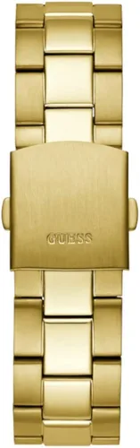 Vista 4 de GUESS Reloj multifunción para hombre en tono dorado y negro Oro