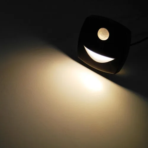 Vista 4 de Luces RV de 12V con Sensor de Movimiento, Luz de Cortesía LED para Barco, Cabina, Accesorios de Pasillo, Blanco Suave, 2.1 pulgadas, Montaje
