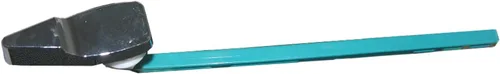 Vista 2 de LASCO 04-1808 - Maneta para inodoro con brazo recto de plástico, mango cromado, 7 pulgadas