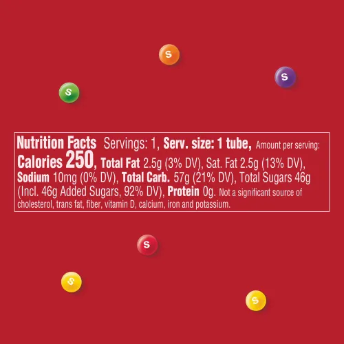 Vista 2 de SKITTLES Littles Originals Rainbow Mini caramelo masticable a granel, 24 unidades, 45.6 onzas Share size bulk candy mini chewy candy snacks, 24