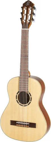 Vista 25 de Guitarra Clásica de Nylon Tamaño 3/4 de la Serie Family con Bolsa