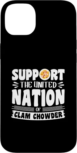 Vista 15 de iPhone 16 Support the united nation of Clam Chowder Case
