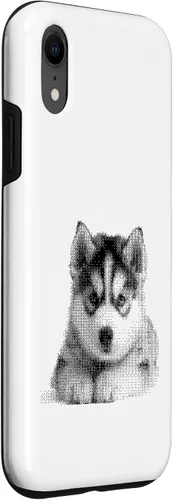 Vista 3 de Cute Siberian Husky for Dog Mom and Paw Parents Case for iPhone XR