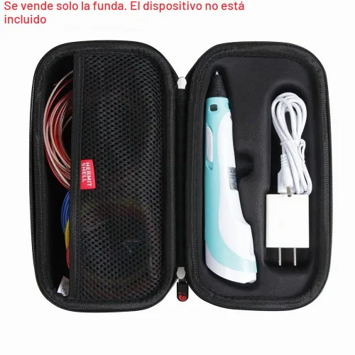 Vista 2 de Hermitshell Estuche de viaje duro para SCRIB3D P1 3D pluma de impresión (negro)