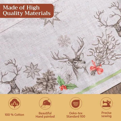 Vista 601 de Maison d' Hermine Delantales para mujer con bolsillo, 100% algodón (27.50 x 31.50 pulgadas)