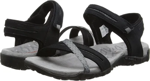 Vista 7 de Merrell Terran Cross II cuero mujeres sandalias