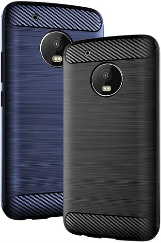 Vista 6 de Asuwish Funda compatible con Motorola Moto G5 Plus, protector de pantalla de vidrio templado y accesorios para celda, delgada, resistente de cuerpo