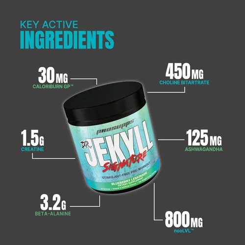 Vista 7 de PROSUPPS L-Carnitina 3000 Manzana Verde y Dr. Jekyll Signature Blueberry Lemonade Bundle