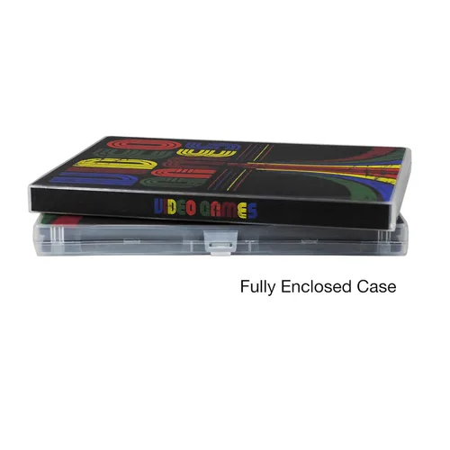 Vista 3 de UniKeep Game Case for Nintendo 3DS Cartridges - Holds 40 Games (Retro Black)