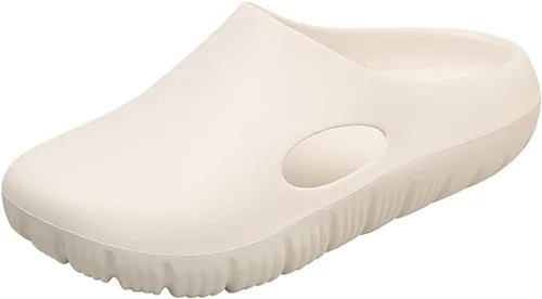 Vista 9 de Zuecos de jardín para mujeres y hombres, sandalias de enfermería con soporte de arco, cómodas, antideslizantes, impermeables, zapatos de trabajo