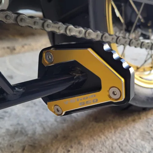Vista 2 de Accesorios de placa de extensión para soporte lateral de pie para Suzuki DL650 para V-Strom 650 XT 650XT para Vstrom650 2012 2020 2021 2022