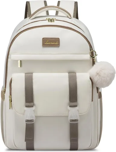 Vista 10 de LOVEVOOK - Mochila de regreso a clases para adolescentes, mochila escolar para niñas de 14 a 16 años, linda mochila para estudiantes, bolsa de viaje