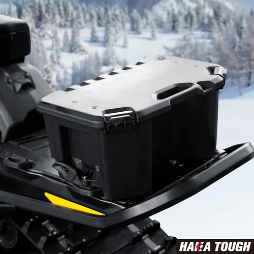 Vista 7 de HAKA TOUGH Caja de almacenamiento trasera de 20 litros / 5.2 galones para Can Am Maverick X3 MAX, Maverick Trail, Defender, Commander, accesorios
