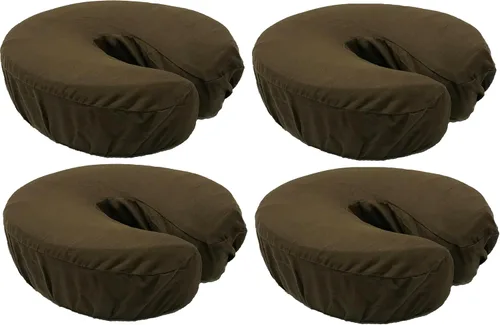 Vista 10 de Therapist's Choice® Premium Deluxe - Fundas de microfibra para mesa de masaje, 4 unidades por paquete (negro)
