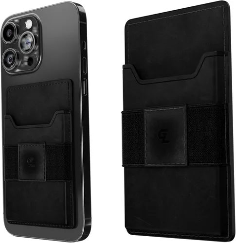 Vista 8 de Groove Life Groove Wallet Go - Soporte para tarjetas de crédito con tecnología de microsucción intercambiable minimalista para hombre con Magsafe
