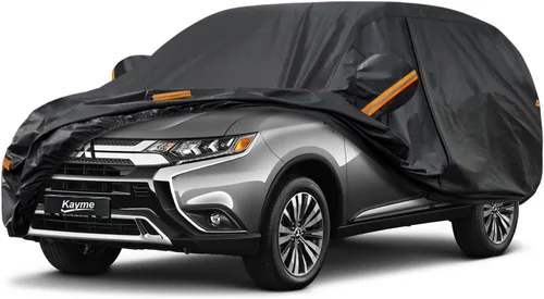Vista 76 de Kayme Cubierta de auto SUV de 7 capas ajuste personalizado para BMW X1 (2009-2025), impermeable, para todo tipo de clima, para automóviles, cubierta