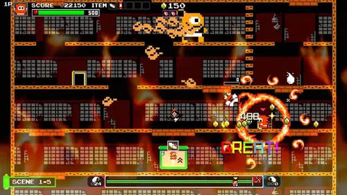 Vista 4 de Ninja JaJaMaru The Great Yokai Battle +Hell Deluxe Edition - Nintendo Switch