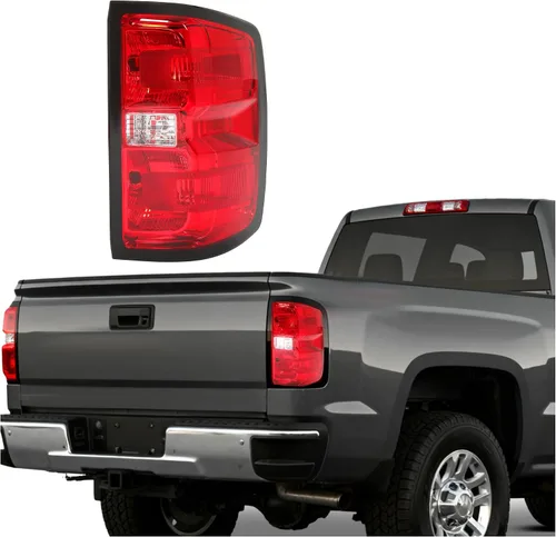 Vista 11 de HECASA Conjunto de Luces Traseras Compatible con Chevy Chevrolet Silverado 2014-2018 1500/2500/3500 HD GMC Sierra 3500 HD Modelo Dually Reemplazo