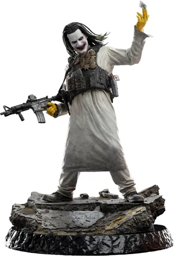 Vista 2 de Weta Workshop Edición limitada Polystone - Liga de la Justicia (Zack Snyder) - El Joker - Estatua a escala 1:4