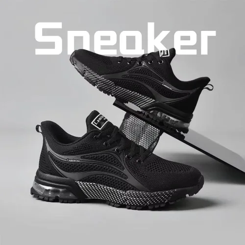 Vista 6 de Lamincoa Zapatos deportivos para correr con aire para mujer, antideslizantes, para mujer