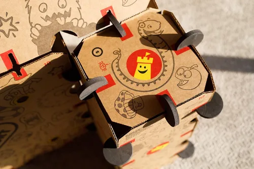 Vista 7 de Make-A-Fort Creator Kit - Juguete avanzado de construcción de fuertes