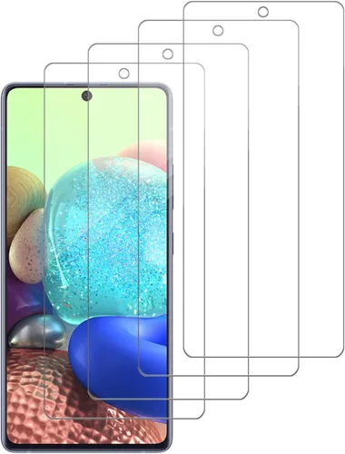 Vista 18 de Paquete de 4 protectores de pantalla de vidrio compatibles para Samsung Galaxy A07 5G / 4G [dureza 9H] - Vidrio templado de pantalla HD, resistente