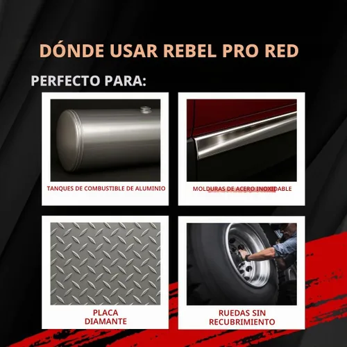 Vista 4 de Pulido líquido para metal Rebel Pro