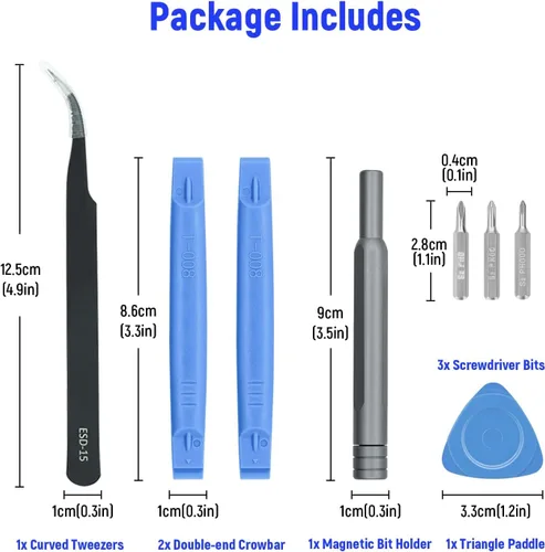 Vista 7 de Wigearss Kit de reparación con herramienta de apertura para cubierta de vapor